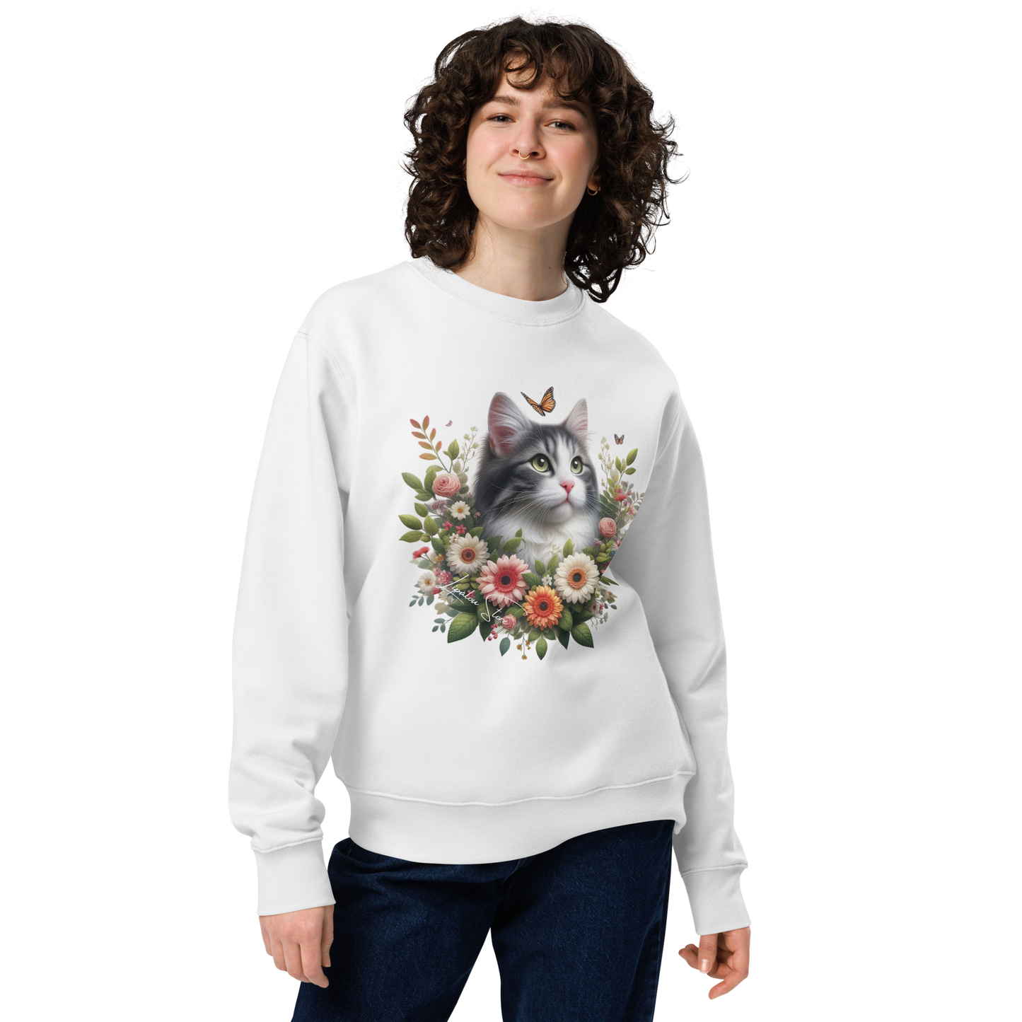 Cute kitty sweatshirt