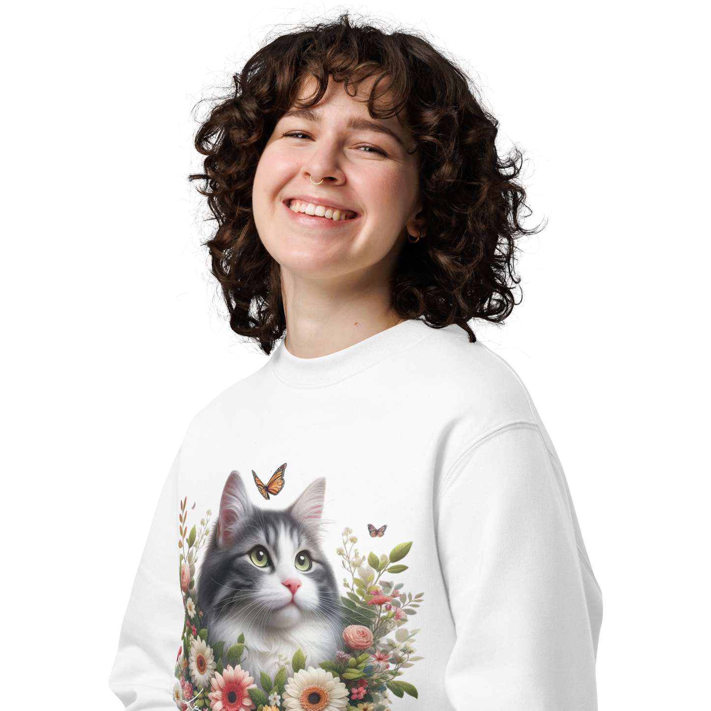 Cute kitty sweatshirt